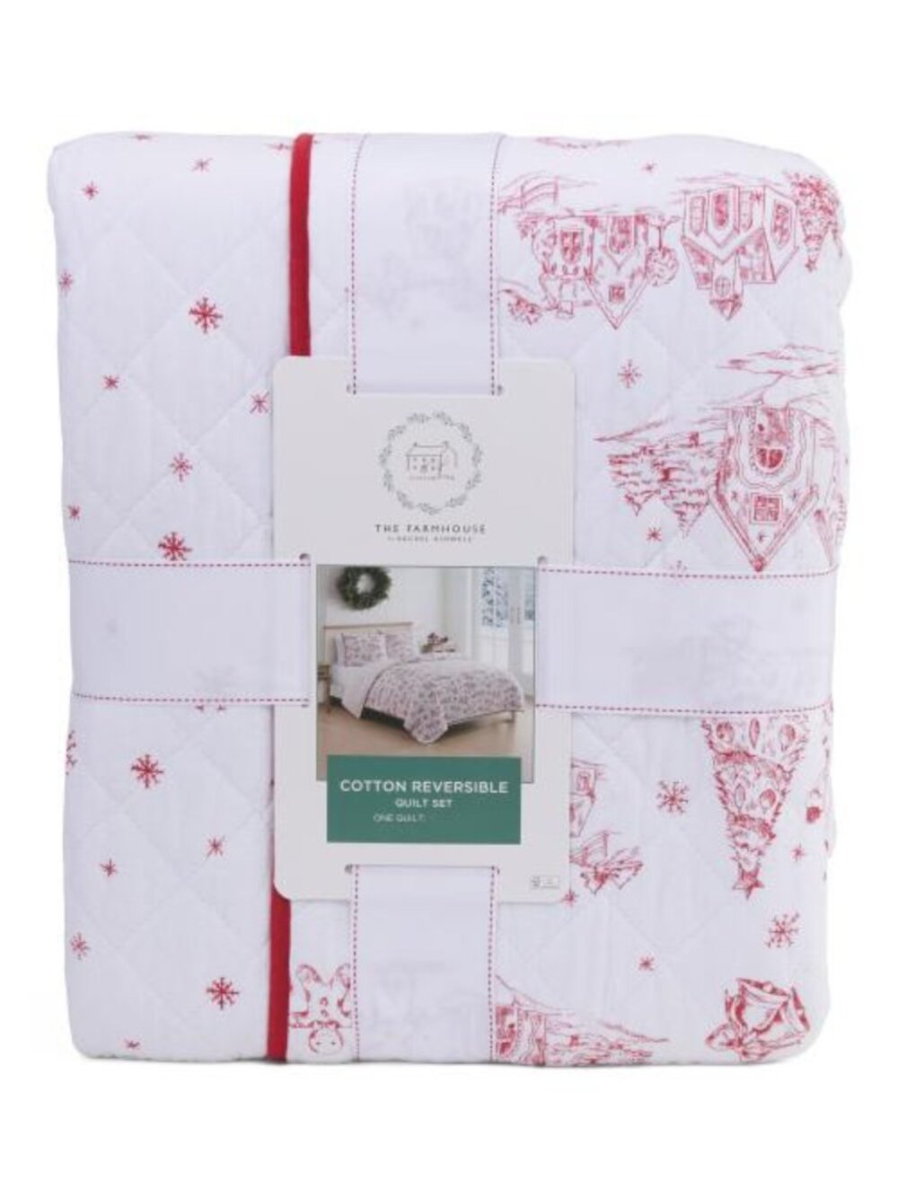 THE FARMHOUSE BY RACHEL ASHWELL Good Tidings Quilt Set
